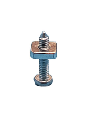 C1008 M2x10mm Pan Head Hex Adjustment Screws galvanisé