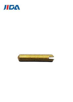 Doubles vis de réglage principales rondes encochées M3x14mm de prise de sortilège d'en cuivre de chapeau pour les produits électriques
