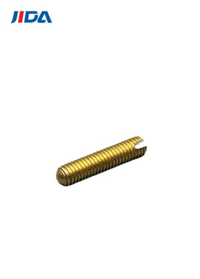 Doubles vis de réglage principales rondes encochées M3x14mm de prise de sortilège d'en cuivre de chapeau pour les produits électriques