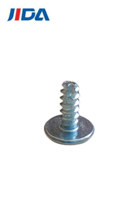 Zinc blanc bleu de tapement de la vis de machine d'Allen Flat Pan Head Self ST3x8