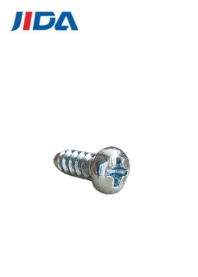 Boulon de sortilège fileté de la vis 10.5mm de la cannelure transversale ST4 de tête de casserole adaptée aux besoins du client