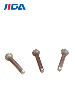 La queue de poutre a chanfreiné le diamètre sans visibilité en aluminium scellé 1.4x12.4 de rivets
