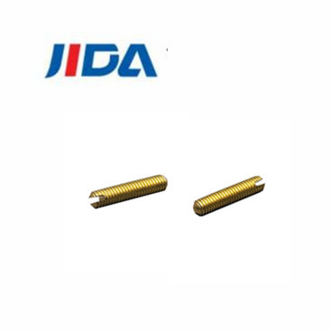 Petit acier inoxydable en laiton non magnétique de vis de réglage de prise de sortilège d'écrou de ver de M3 9mm